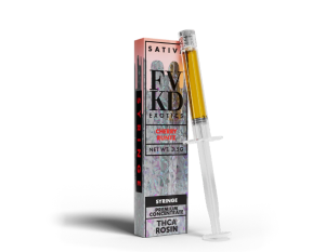 FVKD THCa Live Rosin Syringe